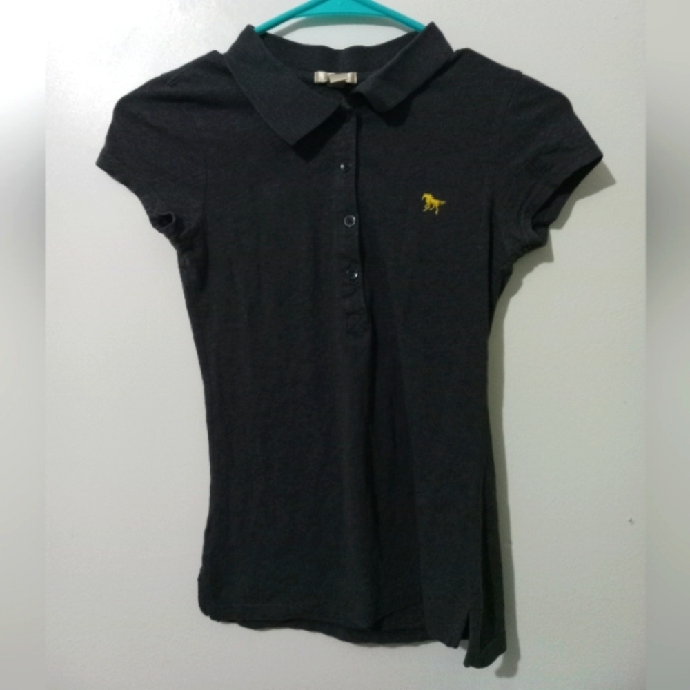 Ambiance Dark gray polo shirt